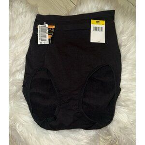 Bali Tummy Solutions Shapewear Brief Panties Womens M Medium Black DFX245 V245